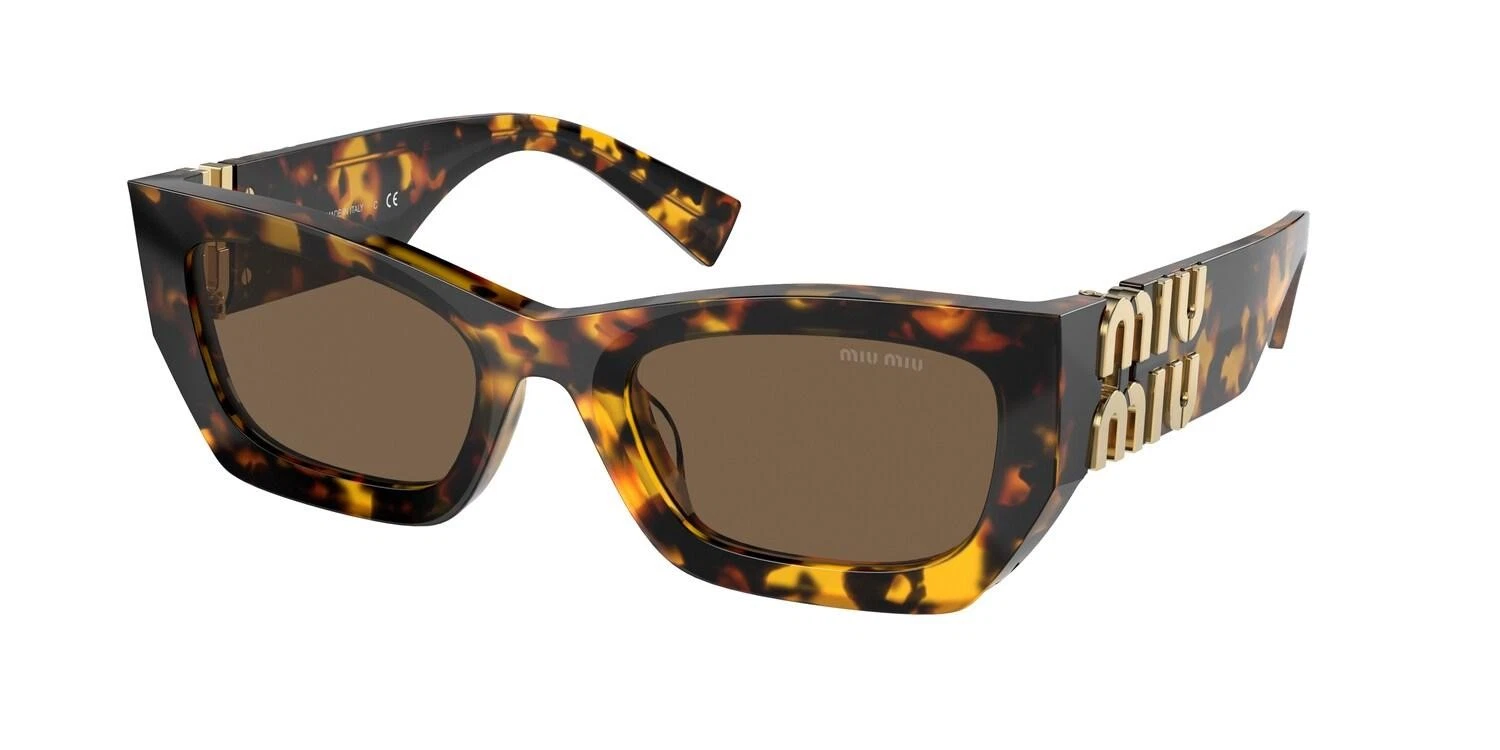 Miu Miu — NEW Miu Miu 09WS Sunglasses VAU06B Havana 100% AUTHENTIC