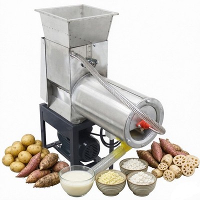Potato Pulp-residue Separation Machine Lotus Root Crusher Separation 220V 80Mesh