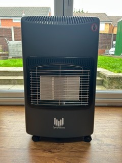 4.2Kw Portable Home Gas Heater Fire Calor Gas Cabinet With Regulator Hose Wheels