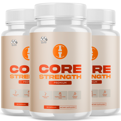 #ad 3 Pack Core Strength Joint Support Advanced CoreStrength Formula 180 Capsules $39.95