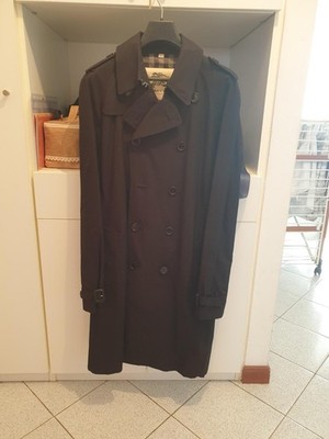 Burberry Regenmantel Herren, Gr. 54. Heritage Kensington Trenchcoat lang