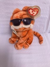 Ty Beanie Baby💜Garfield Cool Cat 7" New MWMT's