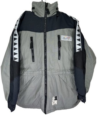 Greg Norman Golf Collection S1GN Jacket Parka 2-1 Layered Mens Hooded Large L