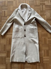 Benedetta Novi Lammfellmantel In Off-White, Gr.36/IT 40, Wie Neu, NP 2.100€