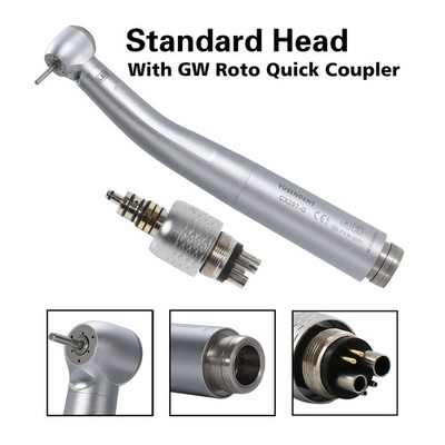 COXO Dental Fiber Optic High Speed Handstück Fit KWH Coupler 6Hole