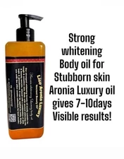 ARONIA LUXURY BODY OIL,SKIN REPAIR+CORRECTOR+WHITENING+MOISTURZN👌7DAYS,500ml X1