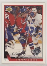 2019-20 Upper Deck 1993-94 Upper Deck Buybacks 1/1 Stephan Lebeau #402 04f2
