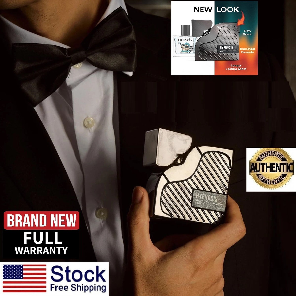 Cupids Hypnosis 3.0 Pheromone Cologne for Men 50ML (100% authentic