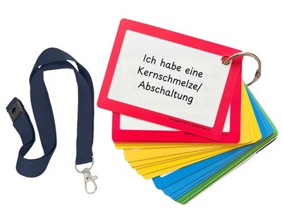 PlastikKommunikationskarten für ADHS und Autismus, Kommunikationshilfe für be...