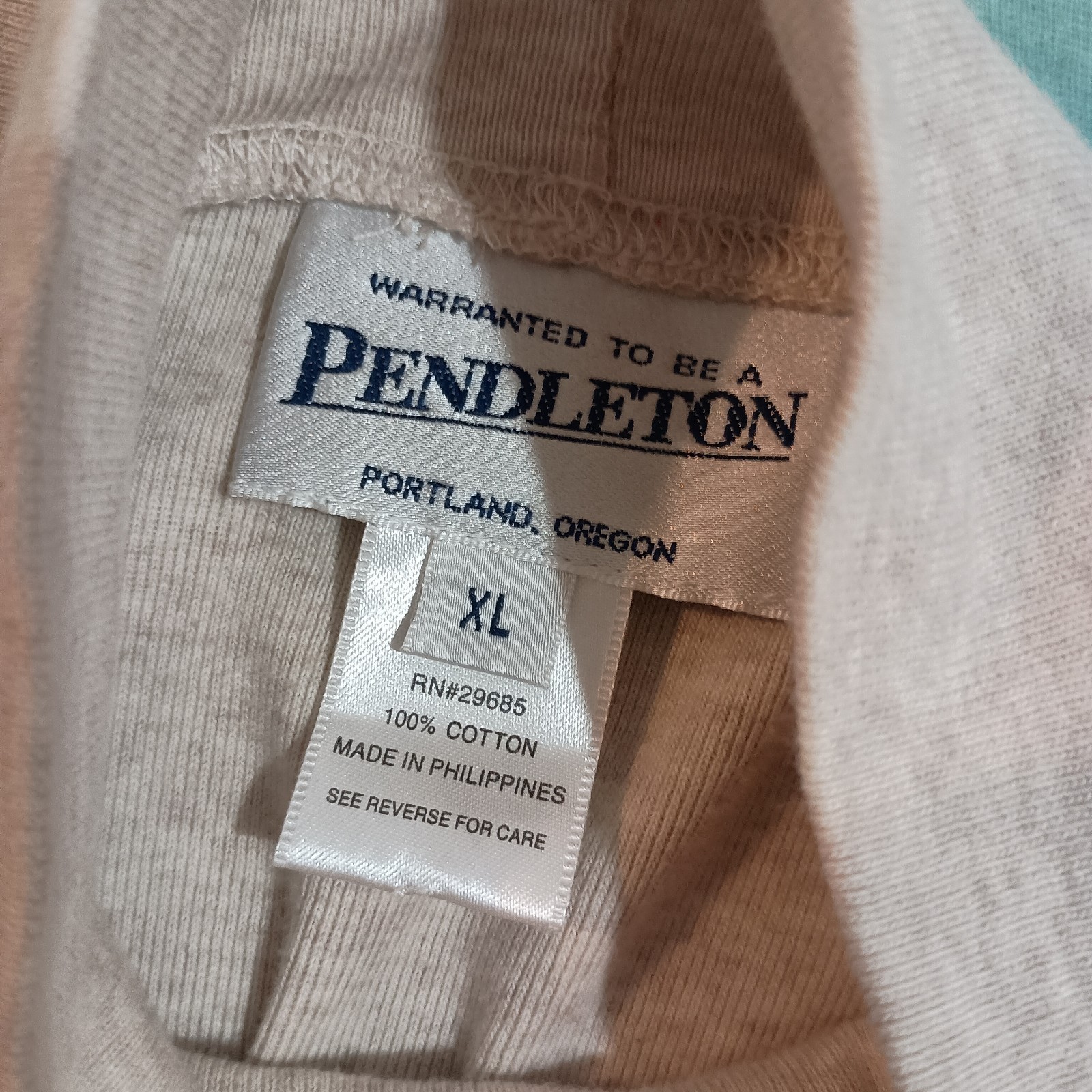 Pendleton Long Sleeve Mock Neck Pullover Top, Siz… - image 5