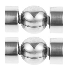 2 Pcs Handrail End Caps For Staircase Stainless Steel Handrail Accessories