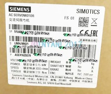 1PC SIEMENS SERVO MOTOR 1FL6061-1AC61-2AG1 NEW