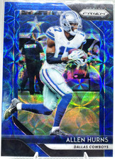 2018 Panini Prizm Allen Hurns #149 Blue Scope Prizm /99 Dallas Cowboys