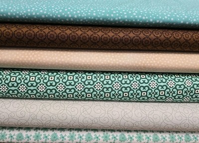 4,8 Meter Benartex Konvolut 100% Premium Quilten Patchwork Baumwolle 