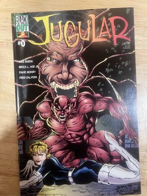 Jugular #0 Comic Book - Blackout Comics - 1995