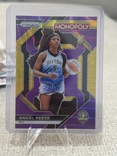 2024 Panini Prizm Monopoly WNBA - Angel Reese Purple Wave Prizm (RC)