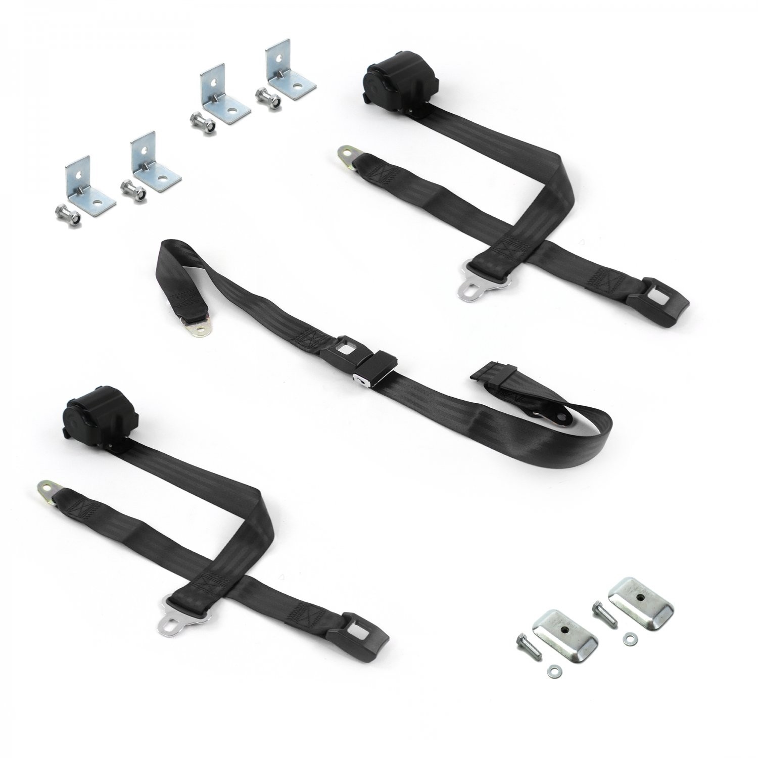 Ford GT40 1964 - 1969 Standard 2pt BK Bench Seat Kit w/Brackets 3 Belts
