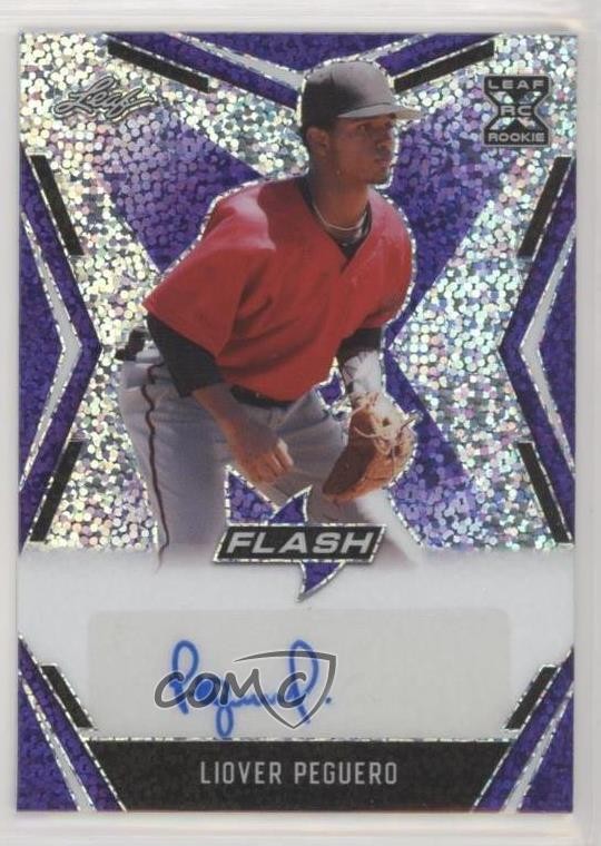 2020 Leaf Flash Purple 16/35 Liover Peguero #BA-LP1 Auto 5m1