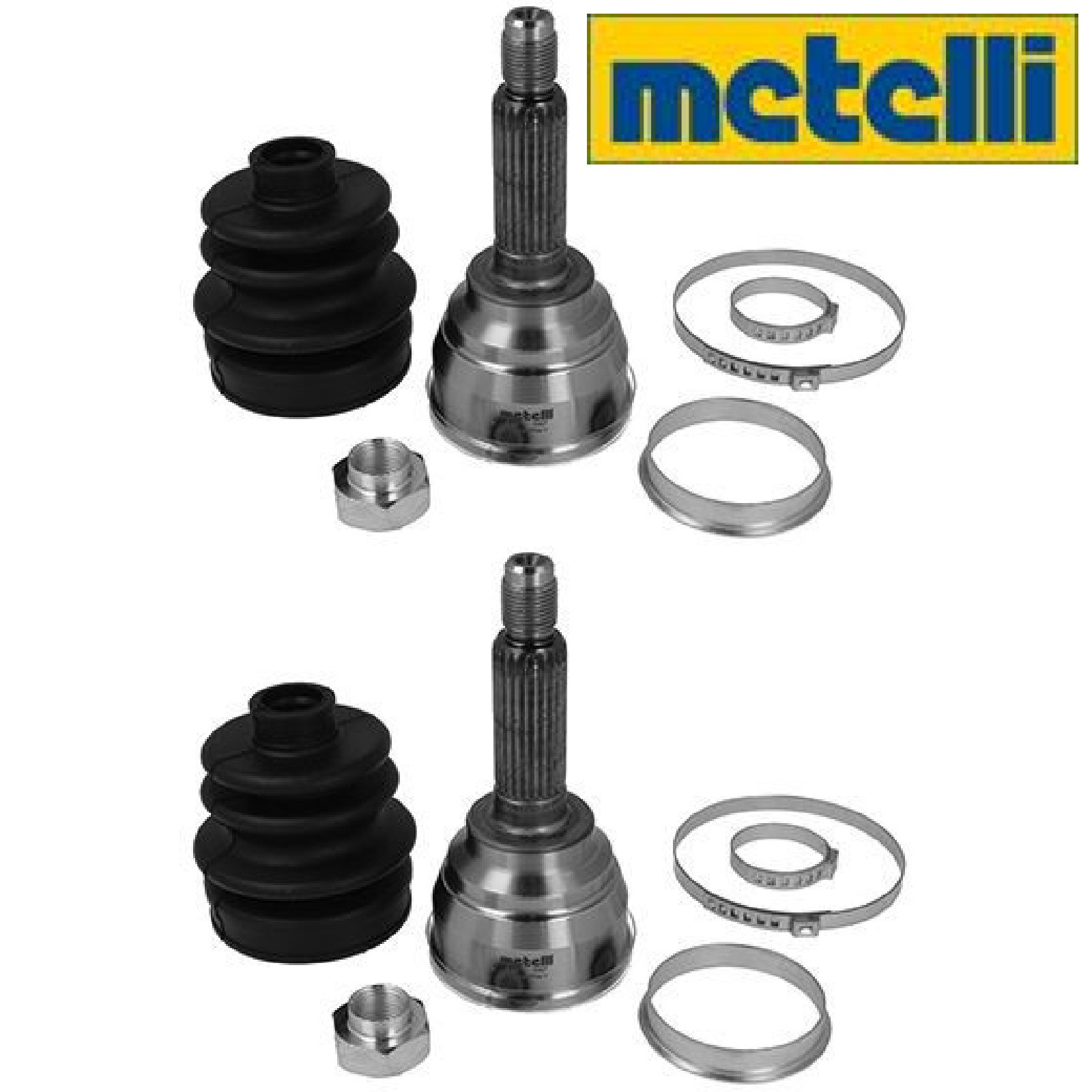 2x Gelenksatz für Antriebswelle metelli 15-1115 2 Gelenksätze Vorne