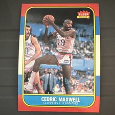Fleer 1986-87 Base Cedric Maxwell #70 Los Angeles Clippers Basketball