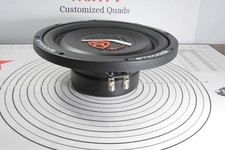 Rockville W10T4-S2 10" Shallow Mount 1200W Peak Car Subwoofer - Black