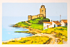 ALDO RISO serigrafia originale d'autore firmata con certificato 25 x 17 Alghero