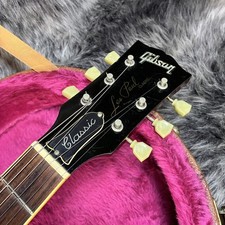 Gibson Les Paul klassische E-Gitarre einfache Ahorndecke Mahagoni Rückseite