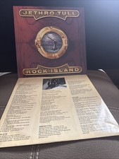 Jethro Tull Rock Island LP Album 12” Vinyl Record EX/EX