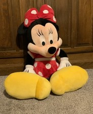 Disney Parks Large Minnie Mouse 36" Plush Stuff Character