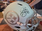 Pittsburgh Steelers Authentic Full Sized STS Autographed Helmet Troy Polamalu