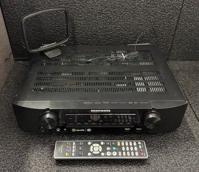 Marantz AV Receiver NR1605 7.1 Channel Bundle - w/ Remote & AM/FM Antenna