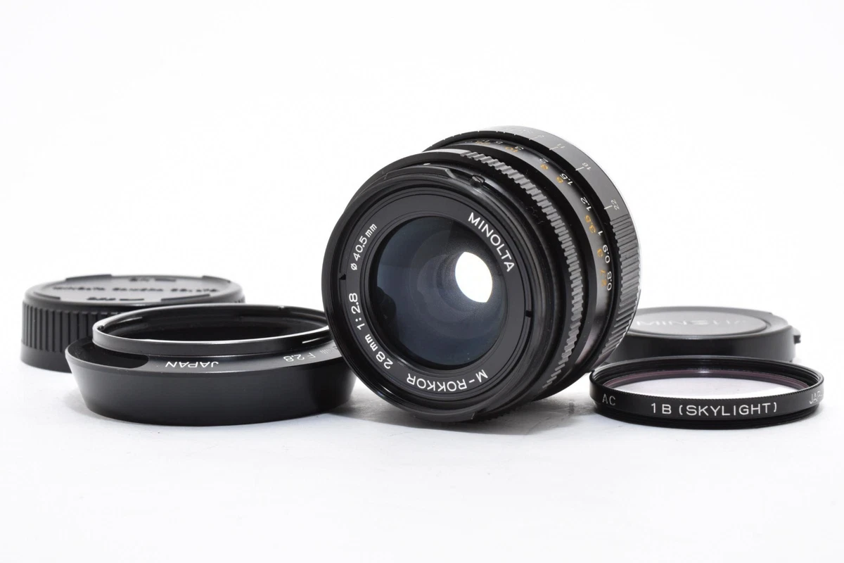 MINOLTA M-ROKKOR 28mm F2.8単焦点レンズ 【公式通販】