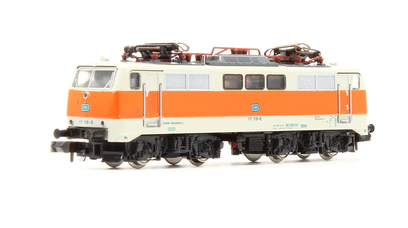 Minitrix 2972 Pre-Owned DB BR 111 118-6 Electric Locomotive