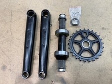 PROFILO RACING 3 pezzi set pedivelle old mid new school 180 19mm BMX con Tuffman  