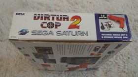 Sega Saturn Virtua Cop 2 Gun Bundle SS Original Box VC1 Disc ~ Not DC Dreamcast