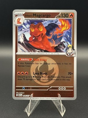 Ethan s Magcargo 024/217 Reverse Holo Energy Symbol Ascended Heroes Near Mint 