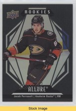 2022-23 Upper Deck Allure Rookies Black Rainbow Jacob Perreault #133 READ 8tn