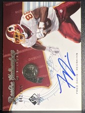 Fred Davis 2008 SP Authentic #232 Rookie Washington Redskins Auto /999