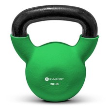 Kettlebell Fitness Iron Weights with Neoprene Coating Around The Bottom Half ...