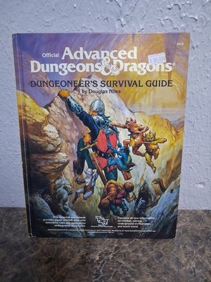 AD&D Dungeoneer's Survival Guide TSR 2019 Official Advanced D&D 1986