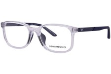 Emporio Armani EK3008U 5893 Eyeglasses Youth Kids Boy's Crystal Full Rim 49mm