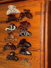 US 12 Women s Plastic Hair Claws Hair Clips Various Styles