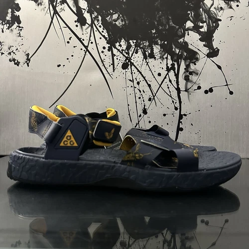 Nike ACG Air Deschutz+ SE sandali tuono blu giallo DR1020 400 uomo taglia 14