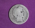 1909-D Barber Quarter #P32809