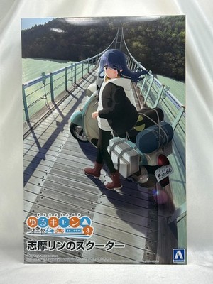 Aoshima 1/12 The Bike Yuru Camp SEASON3 Rin Shima s Scooter Plastic Kit Japan