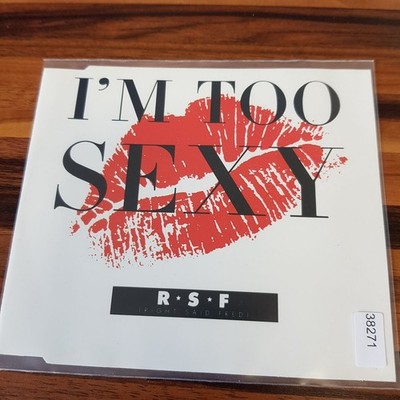 RIGHT SAID FRED i'm too sexy VG+/EX (MCD, Pop, Control)