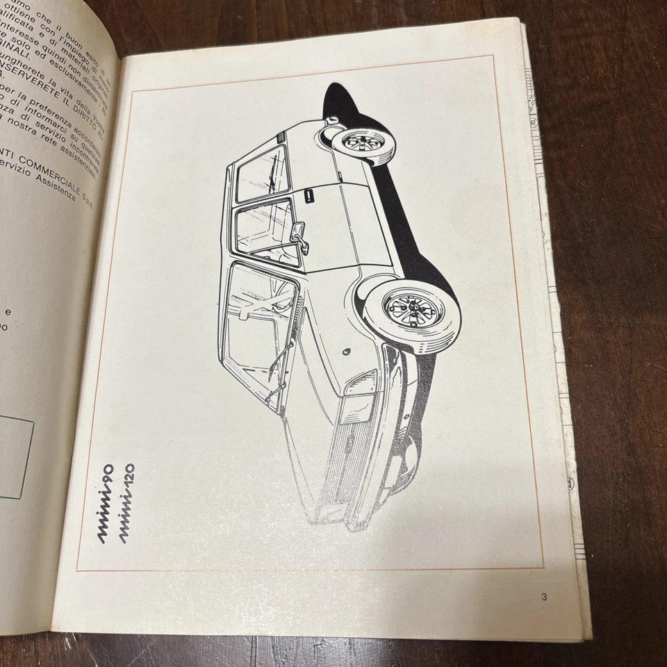 Innocenti Mini 90 Uso E Manutenzione 1976 - Immagine 3 di 4