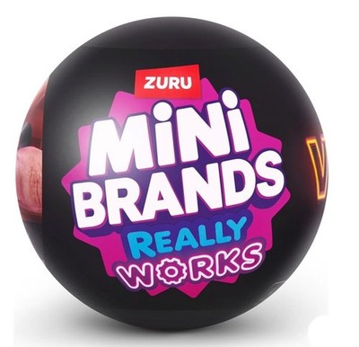 Mini Brands Really Works Vinyl Serie 1 - 1x Überraschungskugel