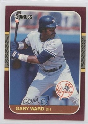 1987 Donruss Opening Day Box Set Gary Ward #242 0w8