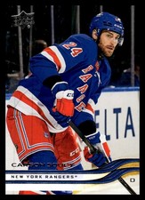 2025-26 UD Series 2 Base 370 Carson Soucy, New York Rangers